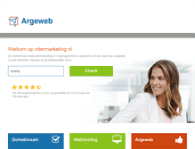 Tablet Screenshot of intermarketing.nl